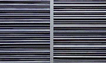 Paneldeko Scanalata Bianco Nero Dekoratif Duvar Paneli