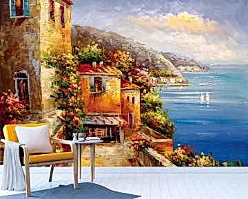 Adawall Moneta M887 Serisi Özel Baskı Poster Duvar Kağıdı