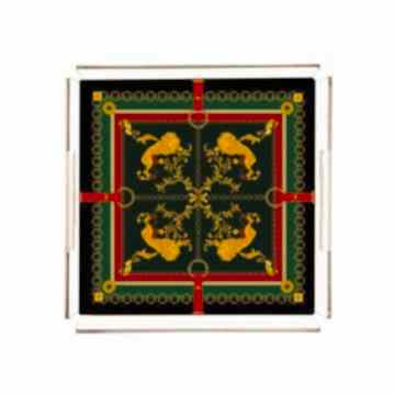 Figüratif Aslan Pleksi Tepsi PT2109 - 40cm*40cm