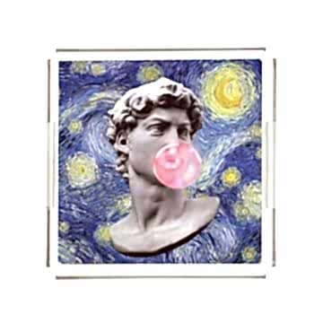 Modern Pleksi Tepsi PT2129 - 40cm*40cm