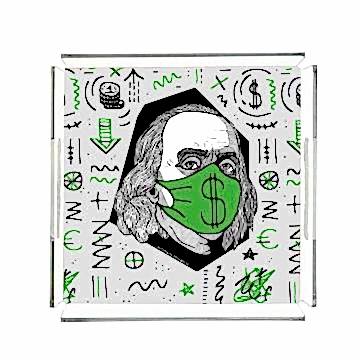 Benjamin Franklin Pleksi Tepsi PT2140 - 40cm*40cm