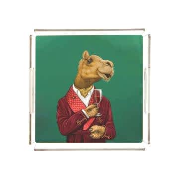 Mr. Camel Pleksi Tepsi PT2102 - 40cm*40cm